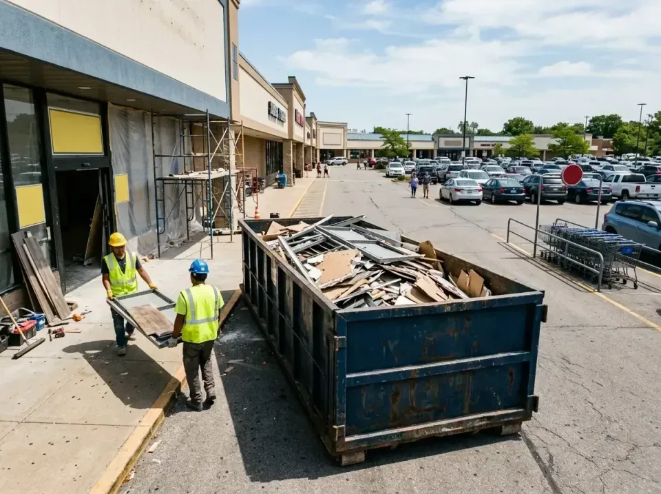 retail-store-renovation-debris-003 — frequently asked questions, Roll-off Dumpster Rentals in Corte Madera, CA